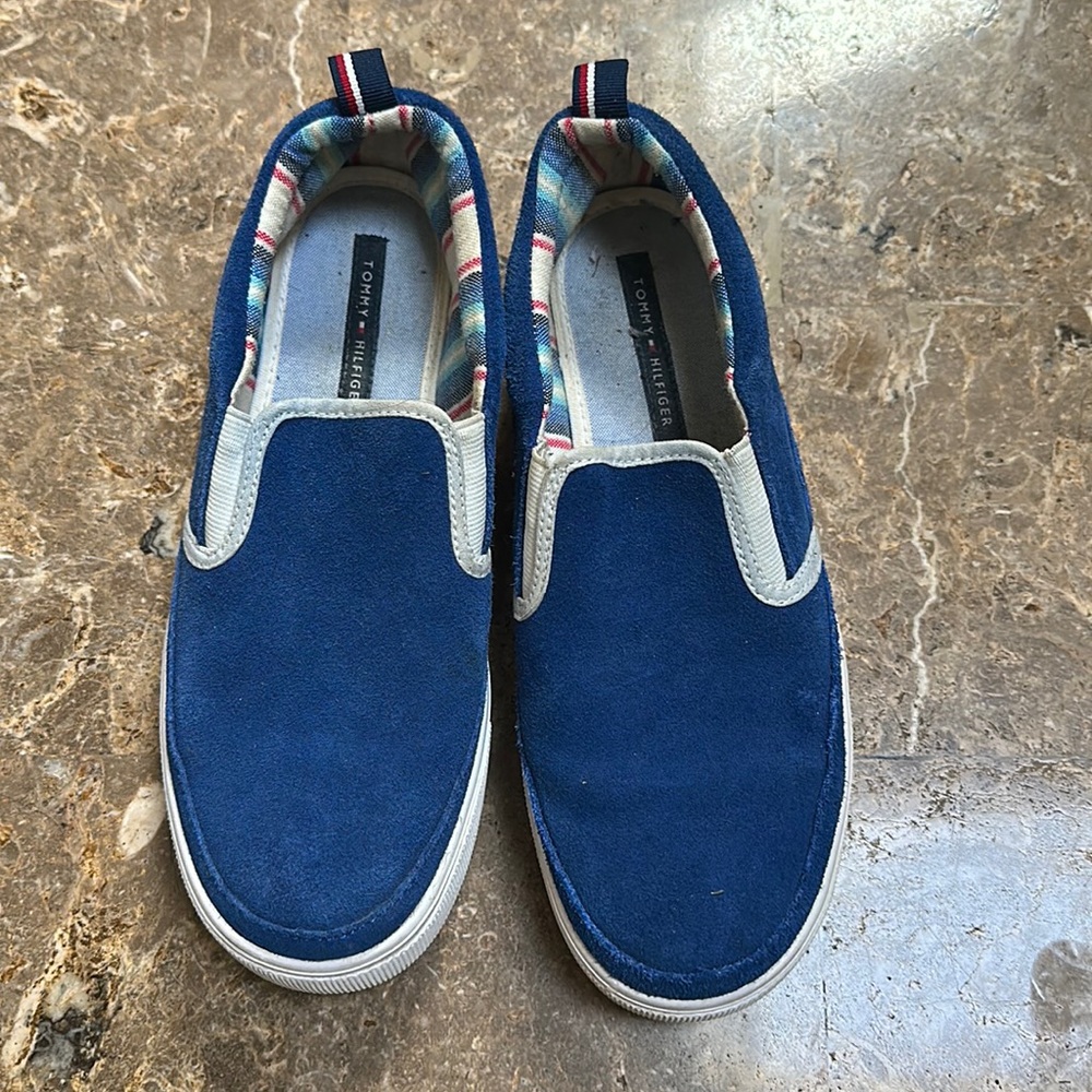 Tommy Hilfiger blue vans